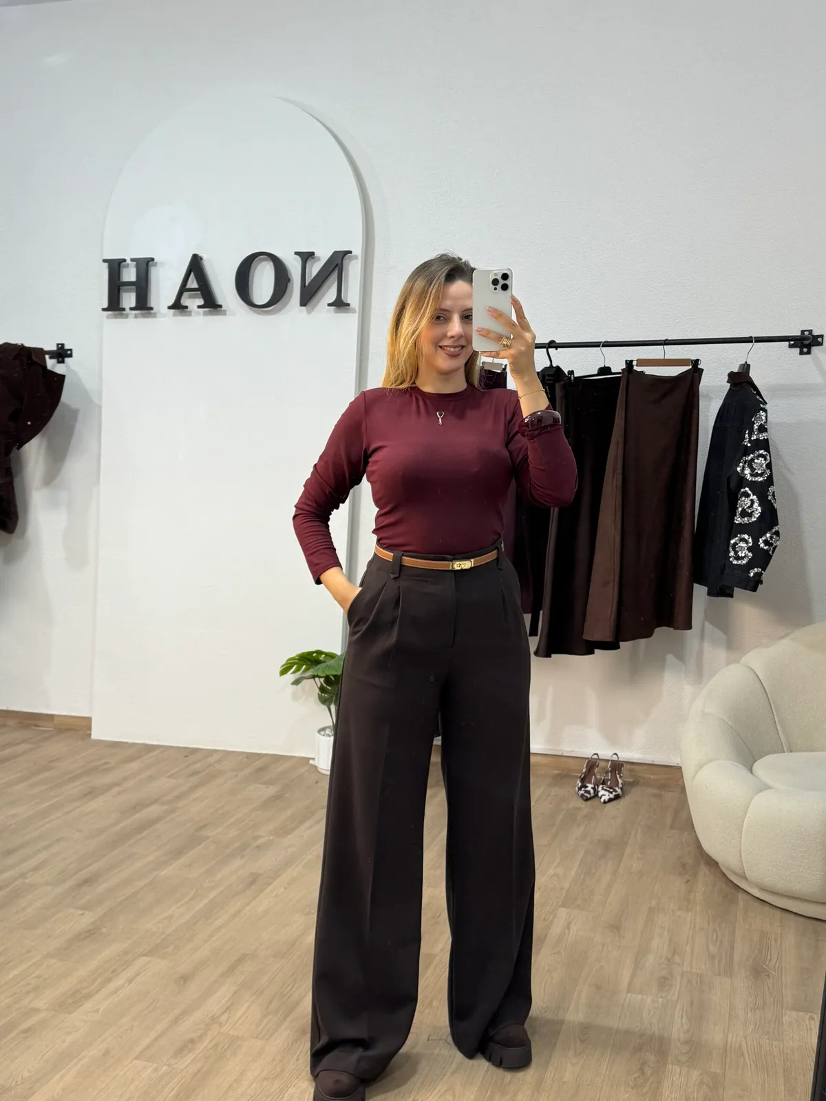 Pantalon Fluide Tailleur