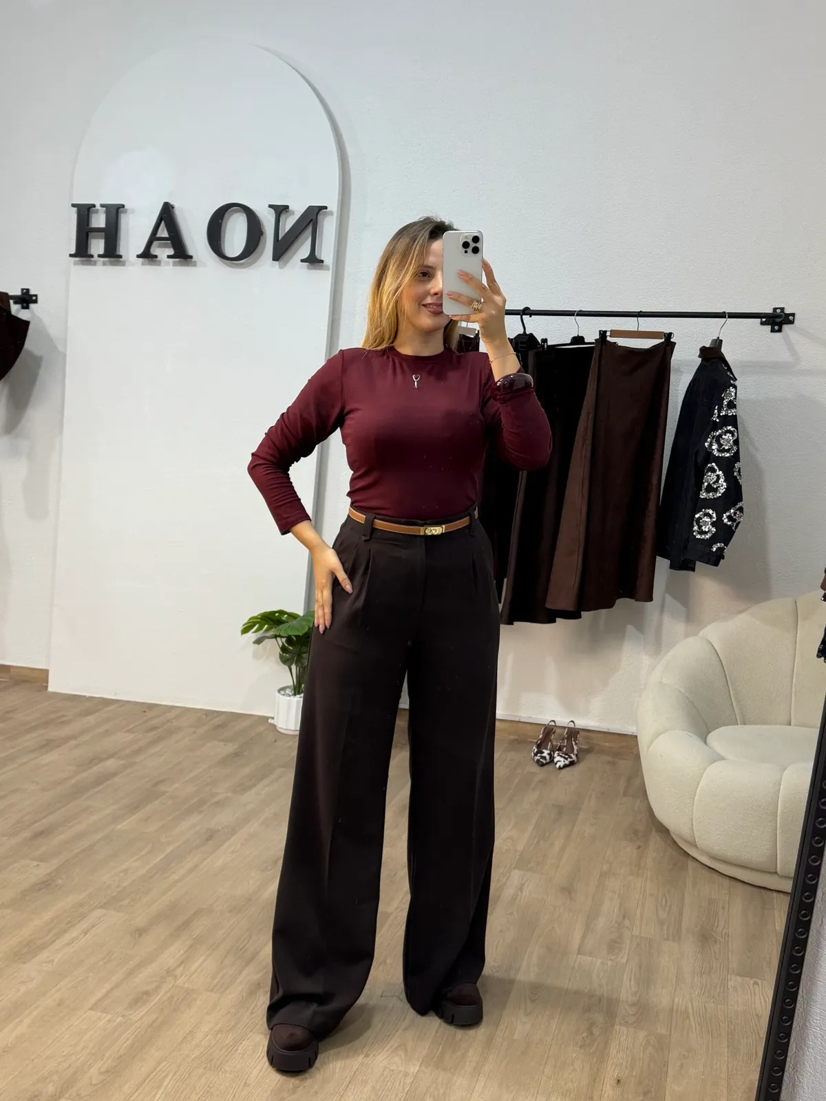 Pantalon Fluide Tailleur