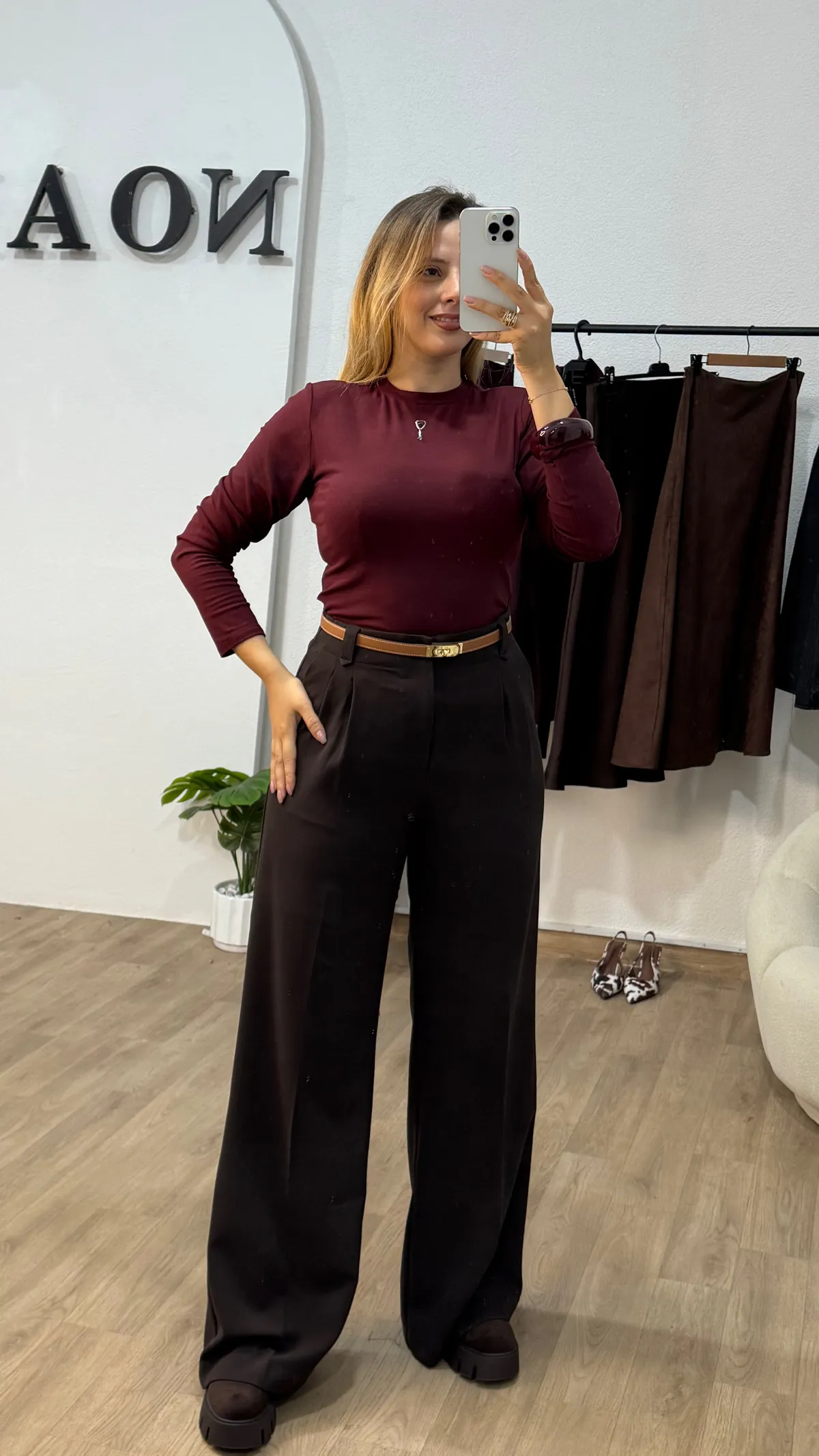 Pantalon Fluide Tailleur