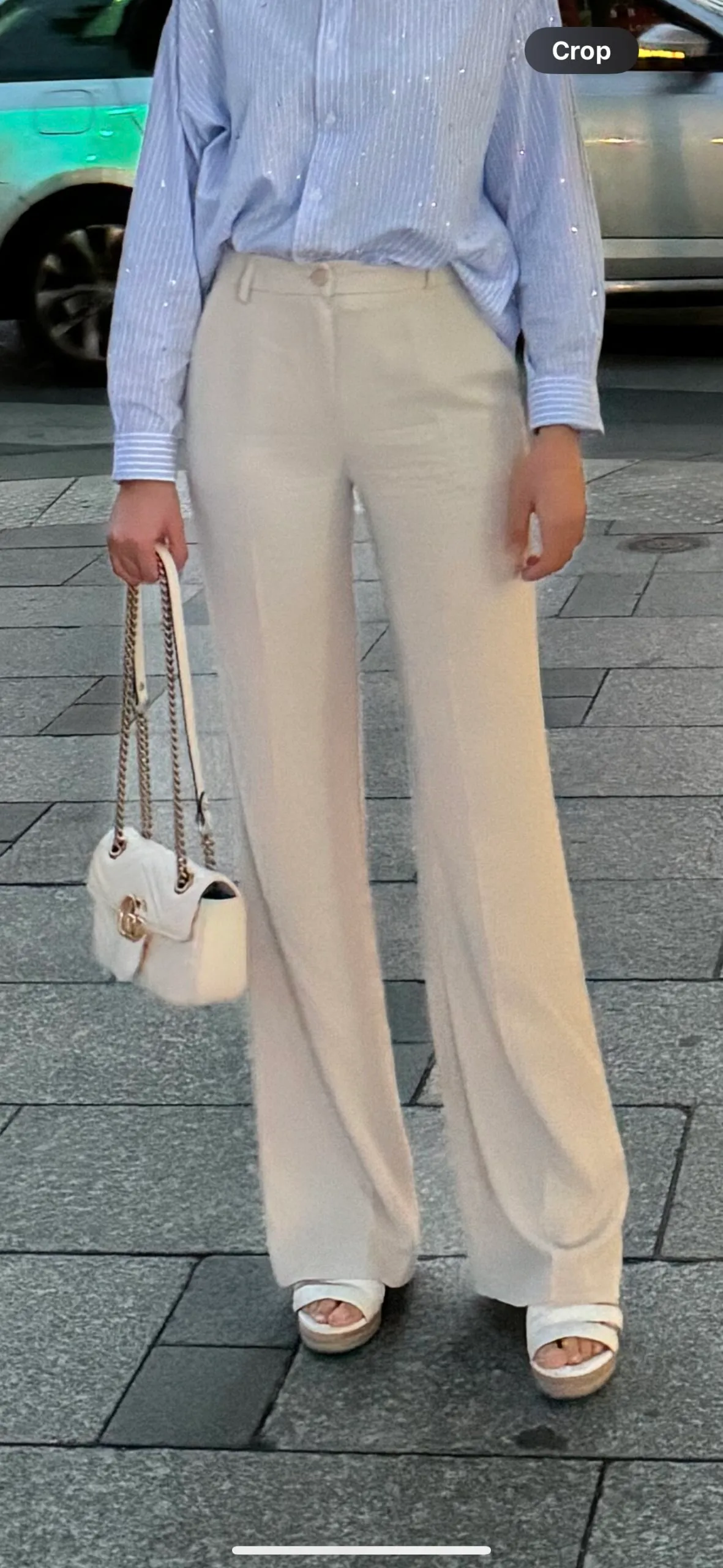 Pantalon Beige