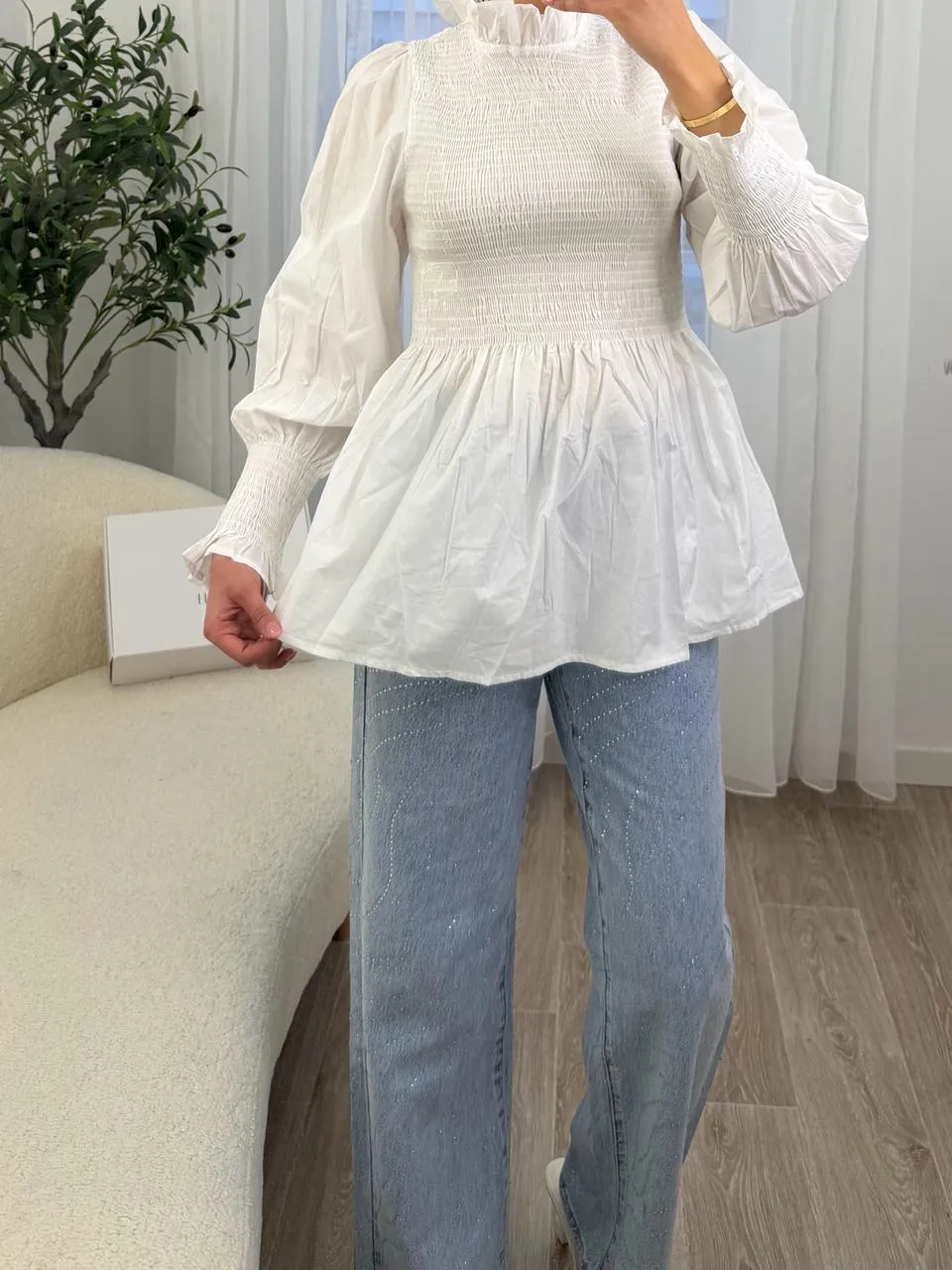 Chemise Luna Blanche