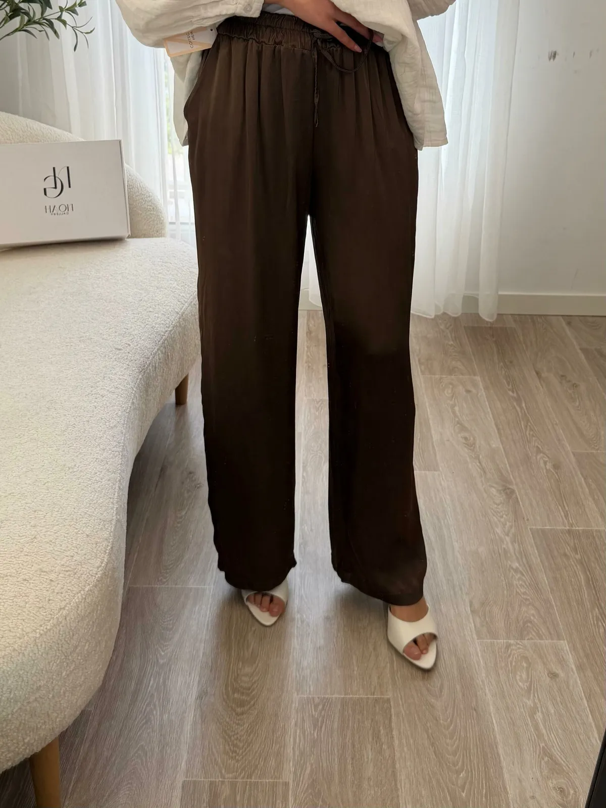 Pantalon Évasion Chocolat