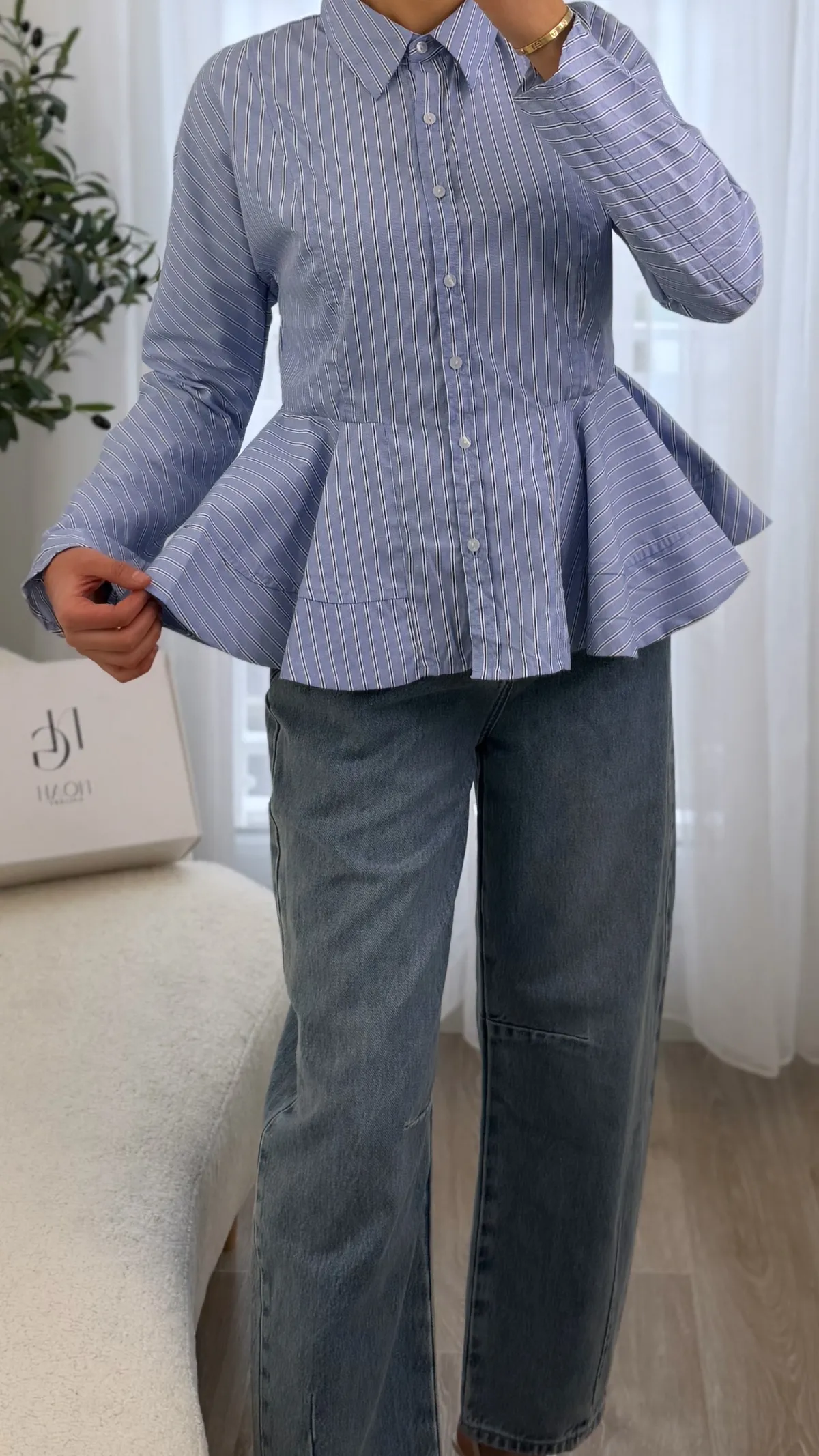 Chemise Bella Rayée