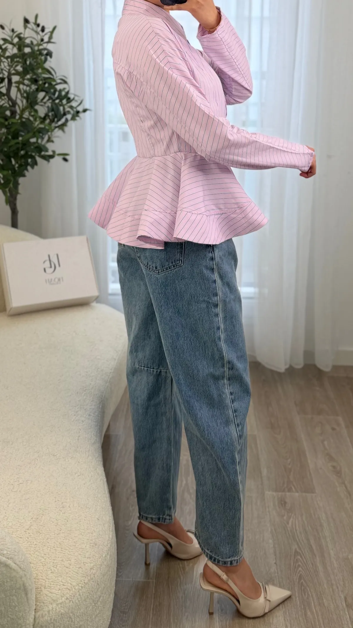 Chemise Bella Rayée