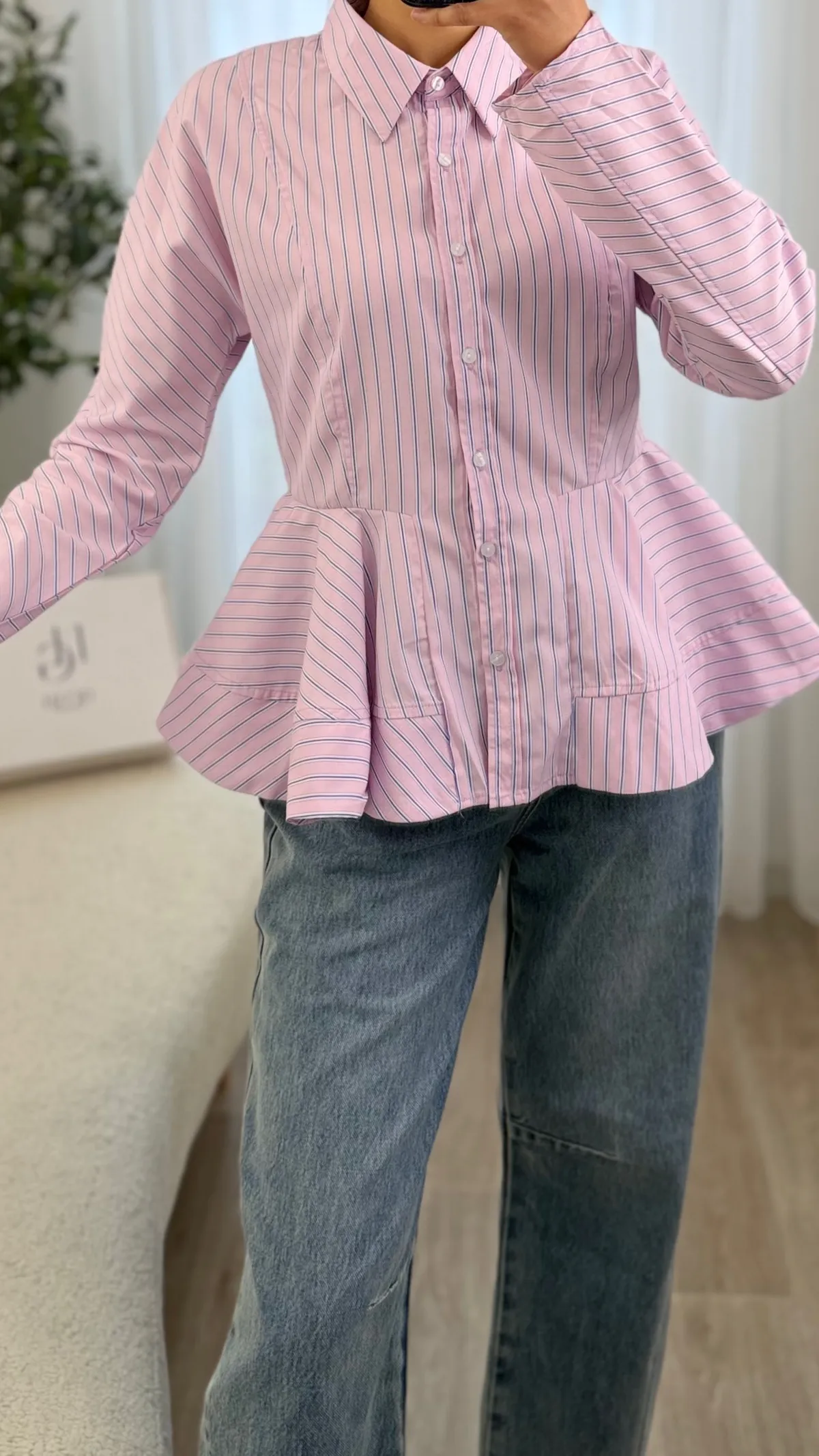 Chemise Bella Rayée