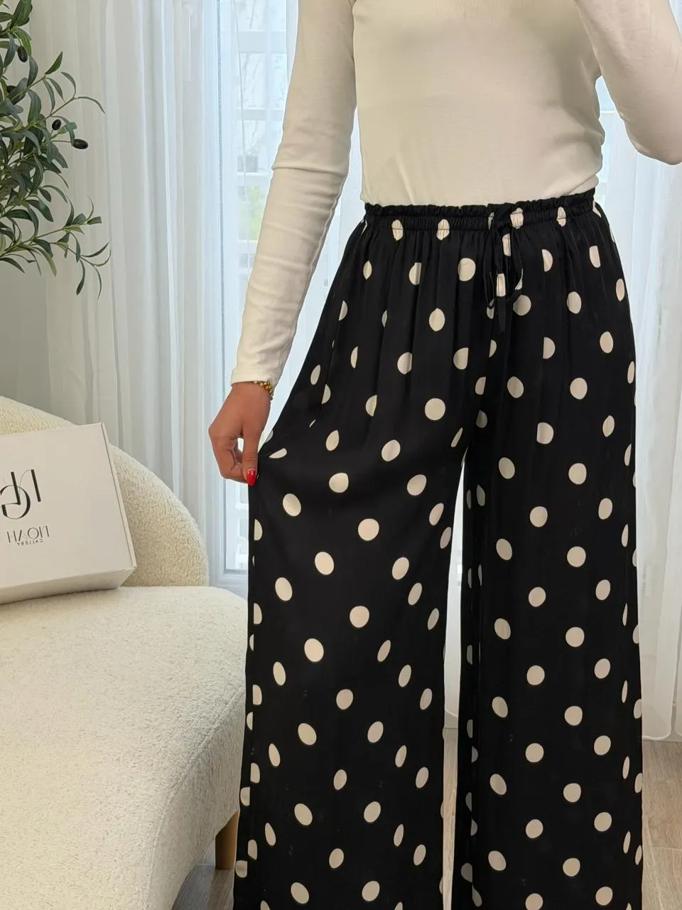 Pantalon Polka Glam