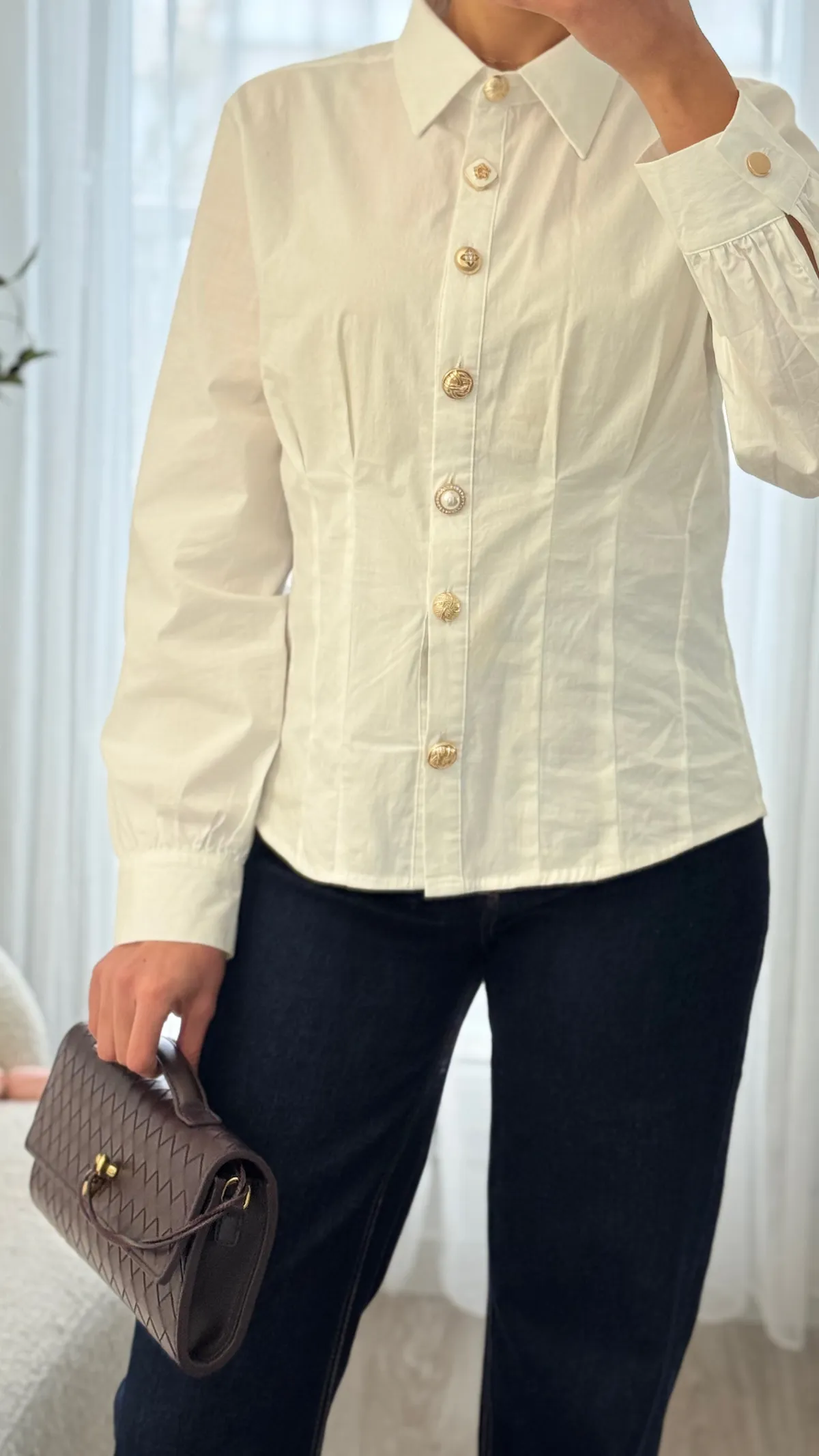 Chemise Élégance Blanche