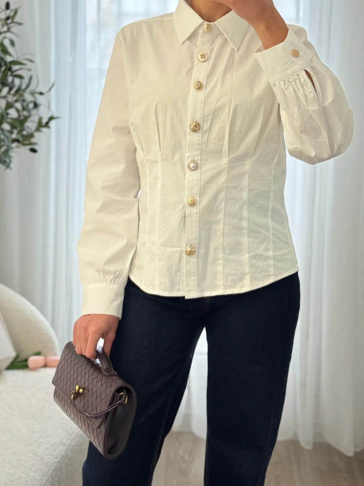 Chemise Élégance Blanche