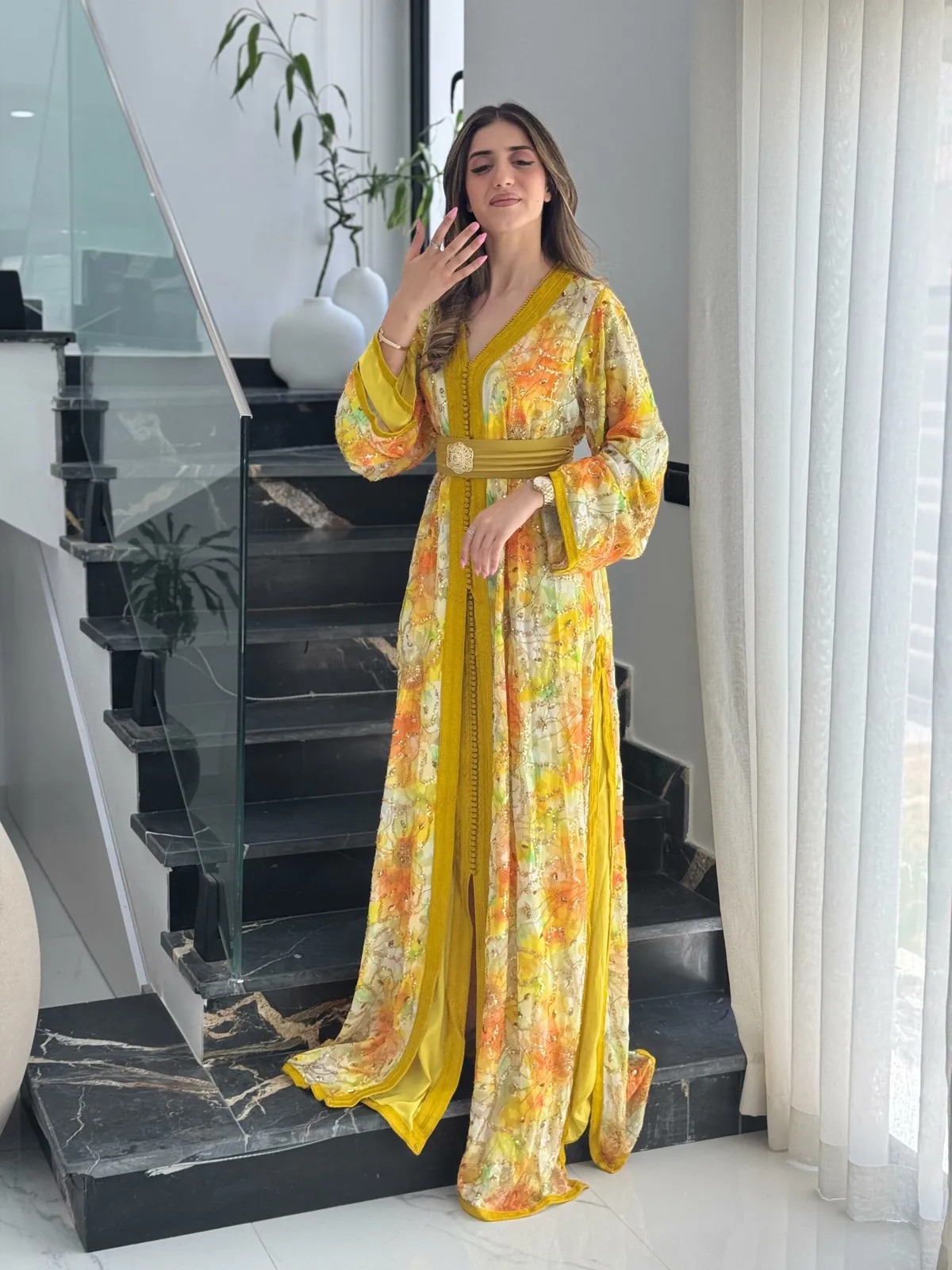 Caftan Fleur de Soleil