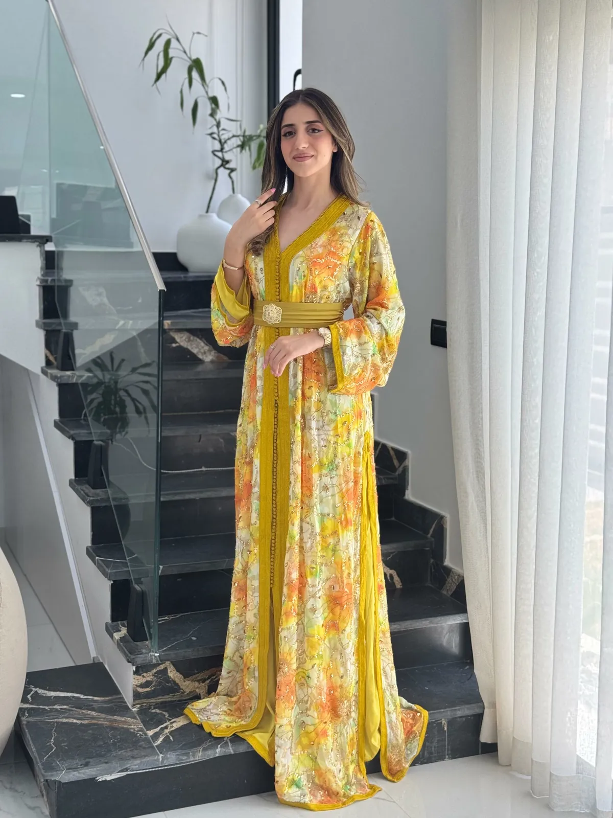 Caftan Fleur de Soleil