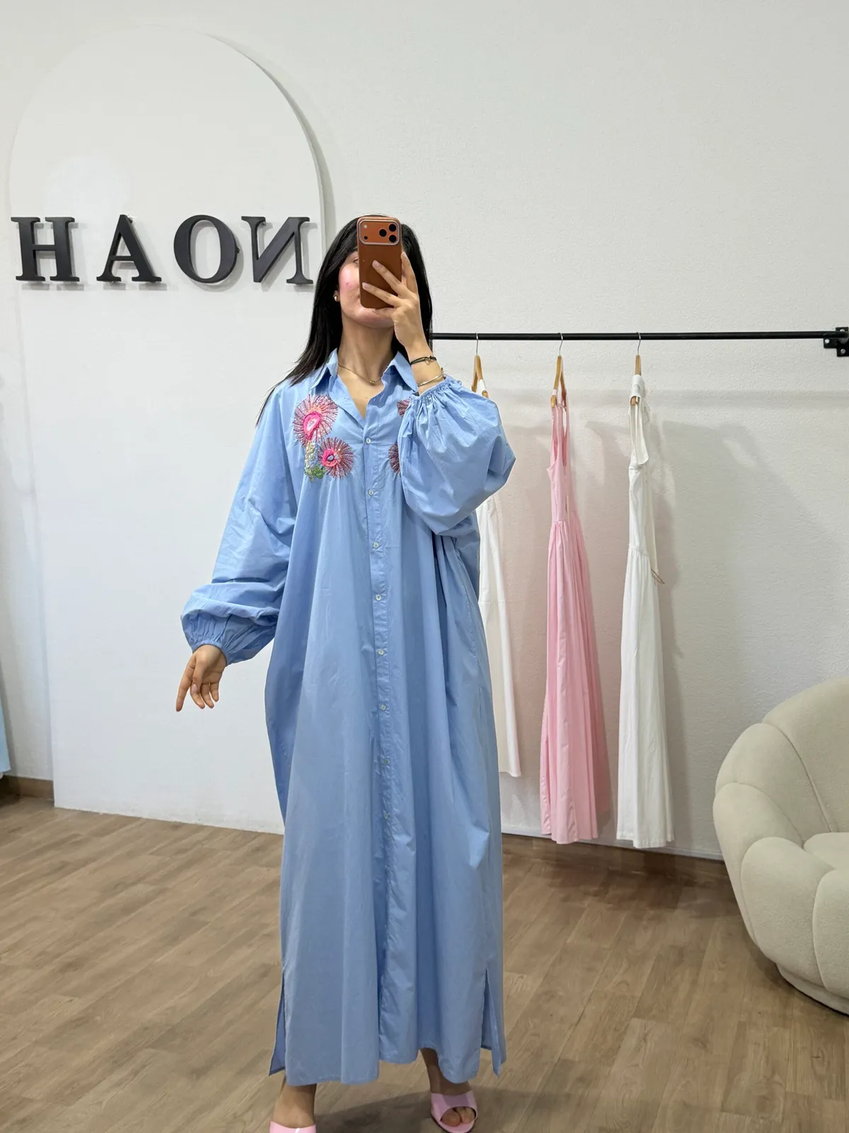 Robe Célia Brodée