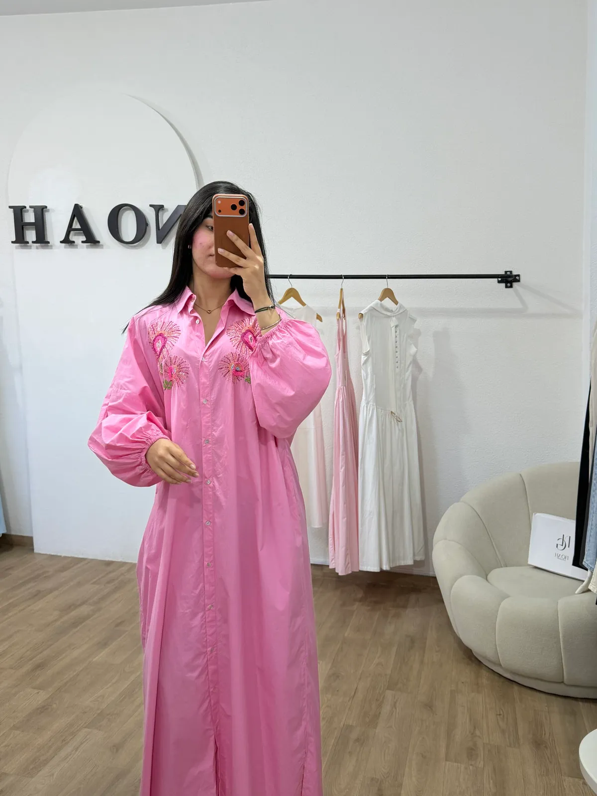 Robe Célia Brodée