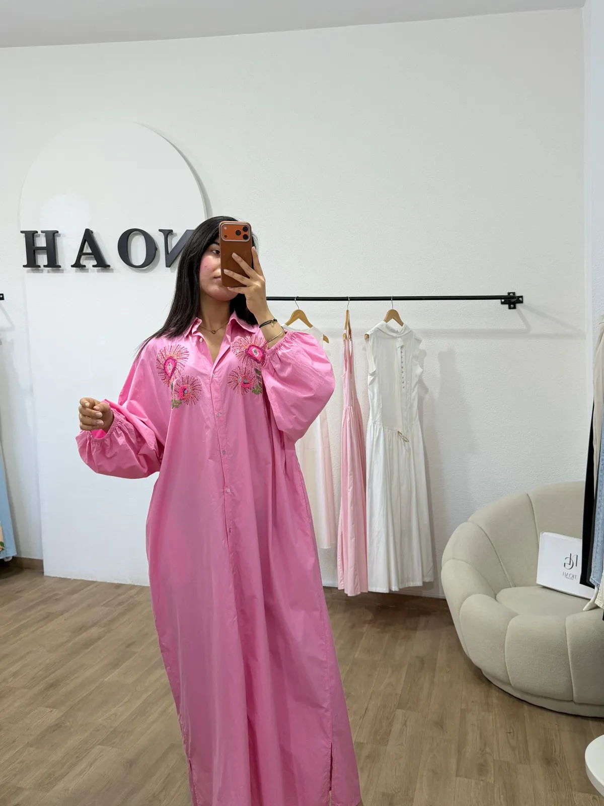 Robe Célia Brodée
