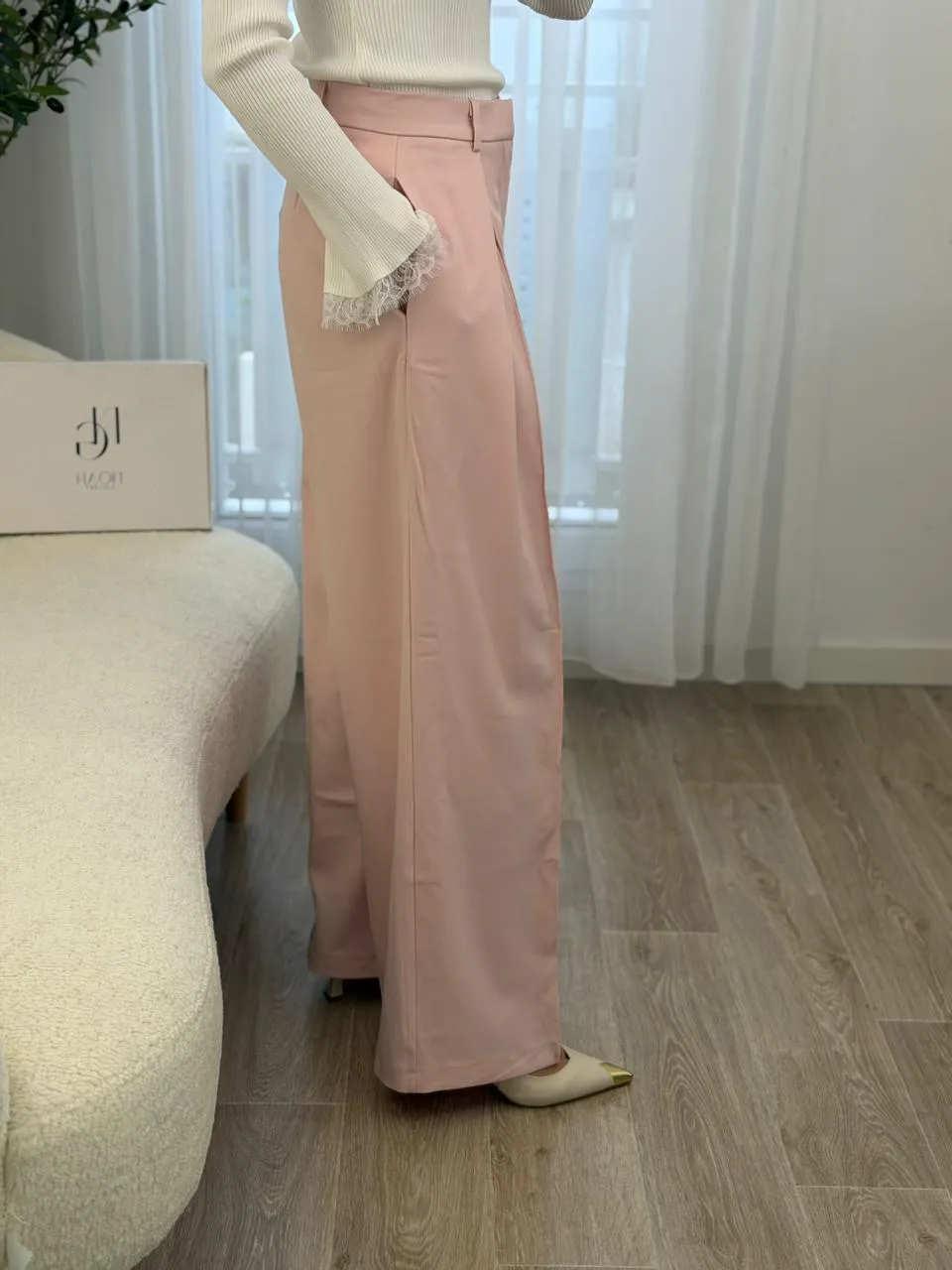 Pantalon Rose Blush Chic