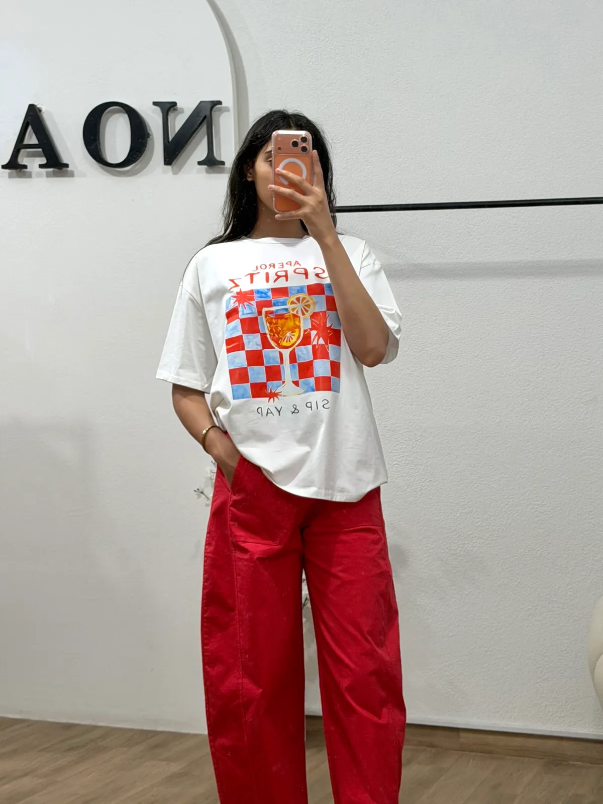 T-shirt Oversize Aperol Spritz