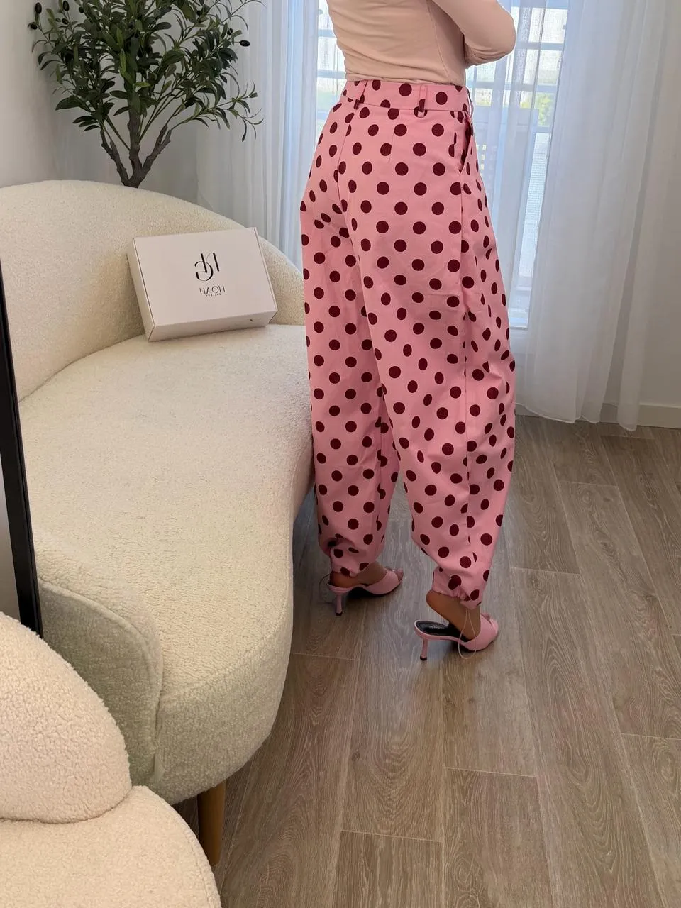 Pantalon Pink Dots