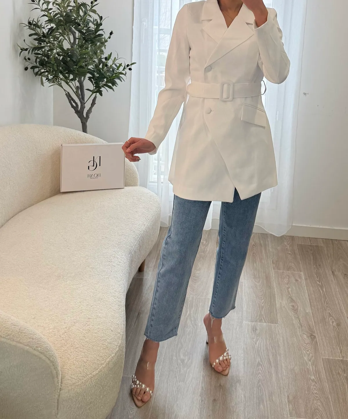 Blazer Blanc