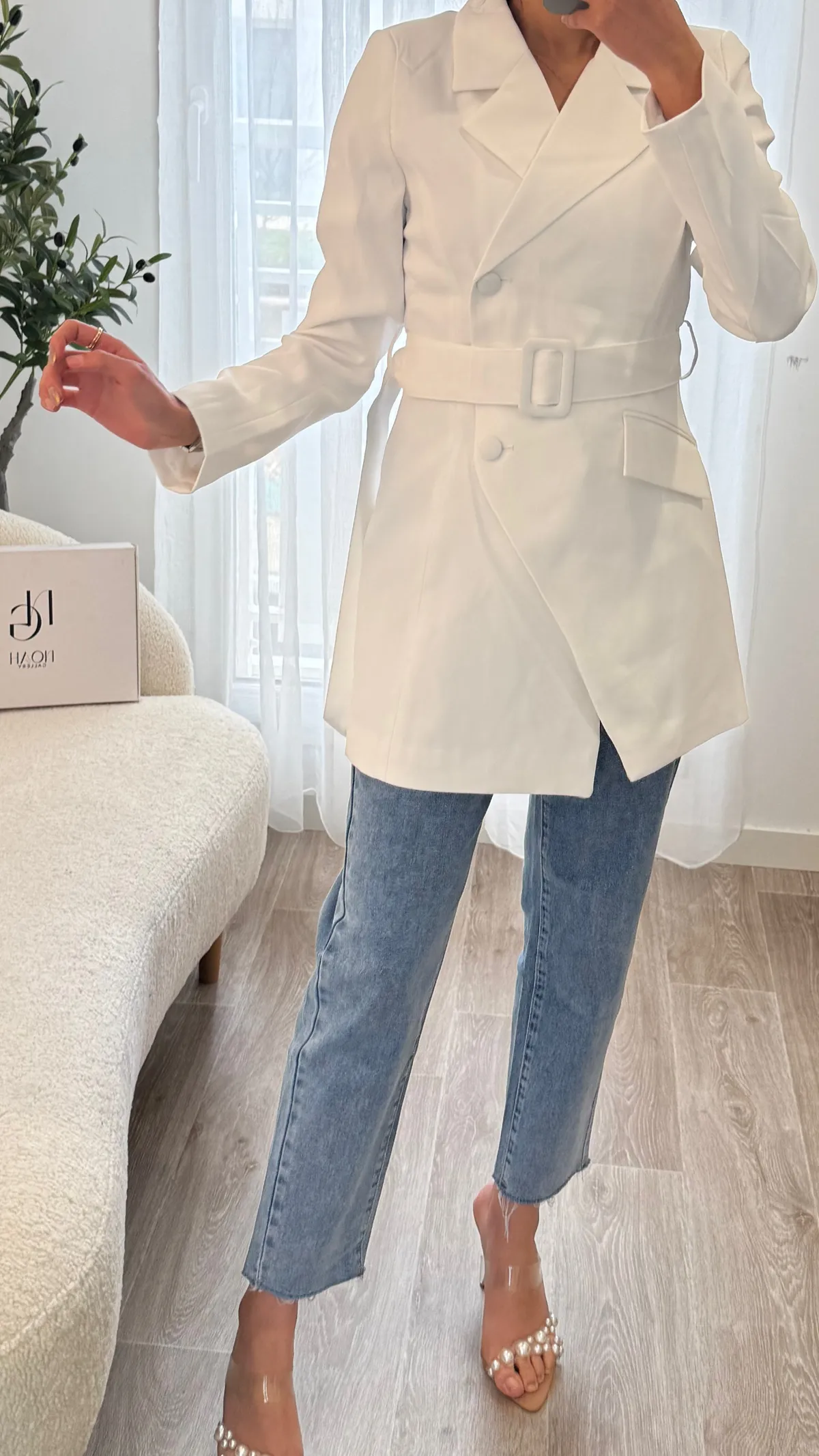 Blazer Blanc