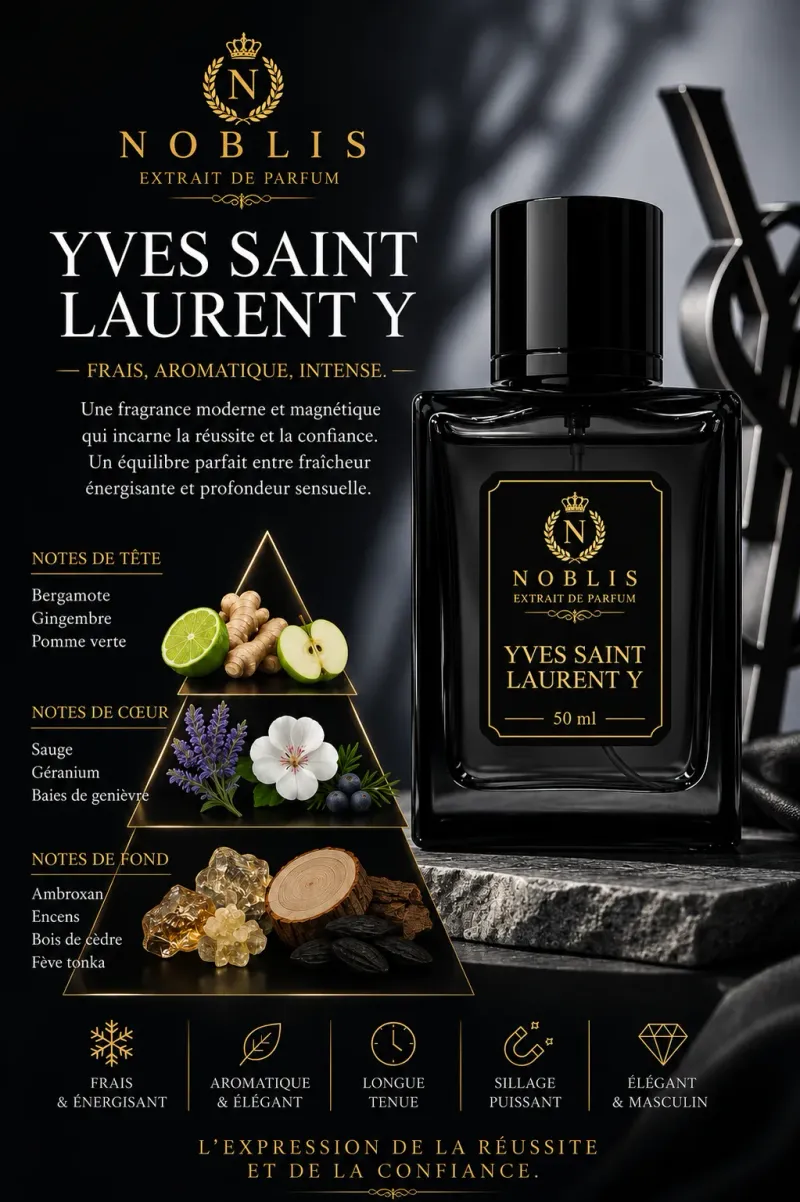 Yves Saint Laurent Y – Inspiré par Yves Saint Laurent | 50 ml