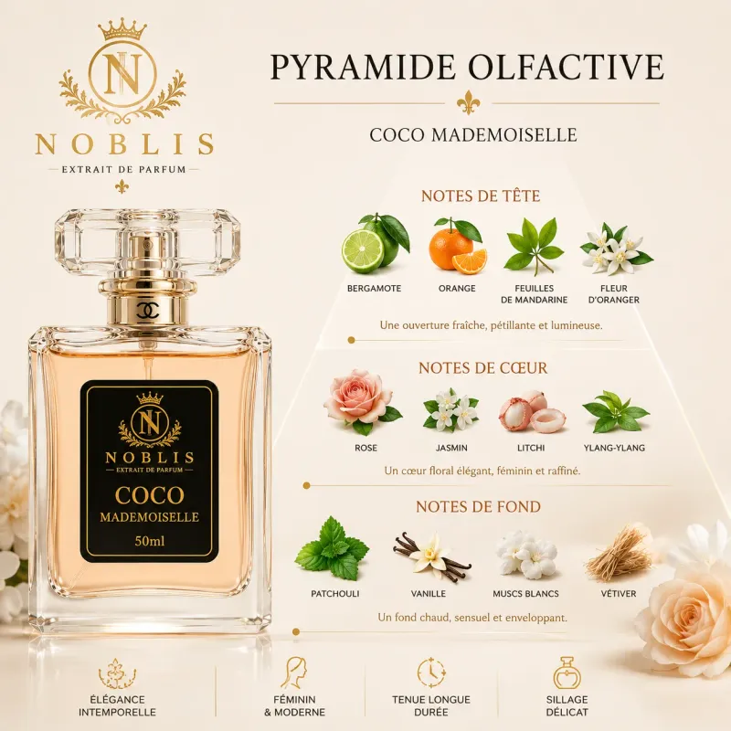 Coco Mademoiselle – Parfum Inspiré de Chanel | 50 ml