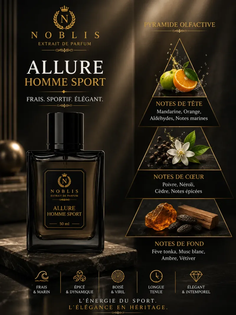 Allure Homme Sport – Inspiré par Chanel | 50 ml