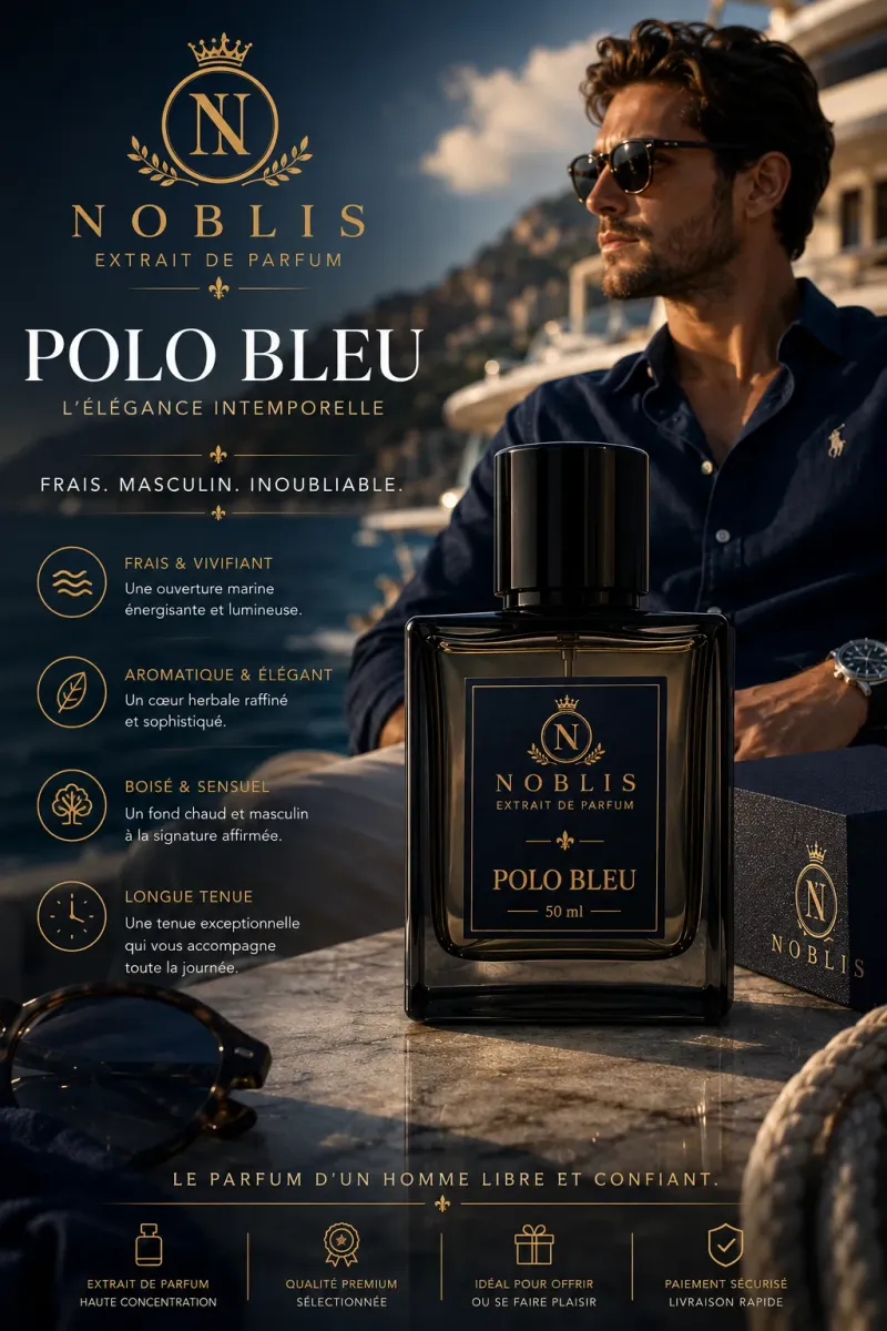 Polo Bleu – Inspiré par Ralph Lauren | 50 ml