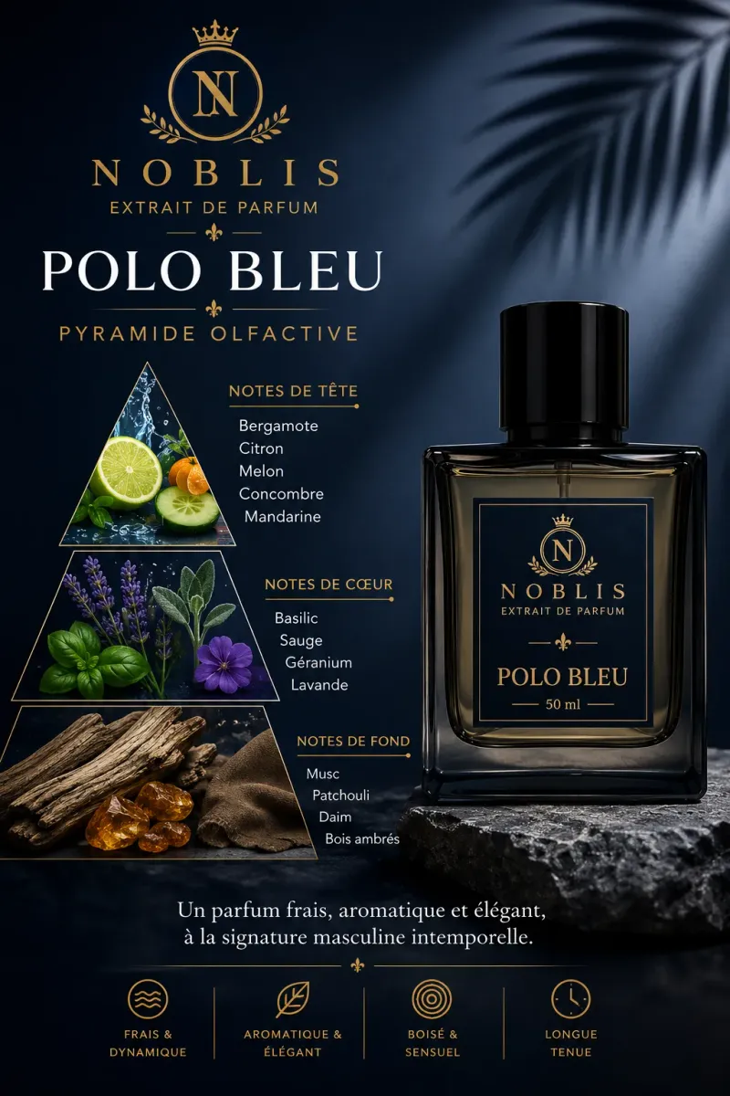 Polo Bleu – Inspiré par Ralph Lauren | 50 ml