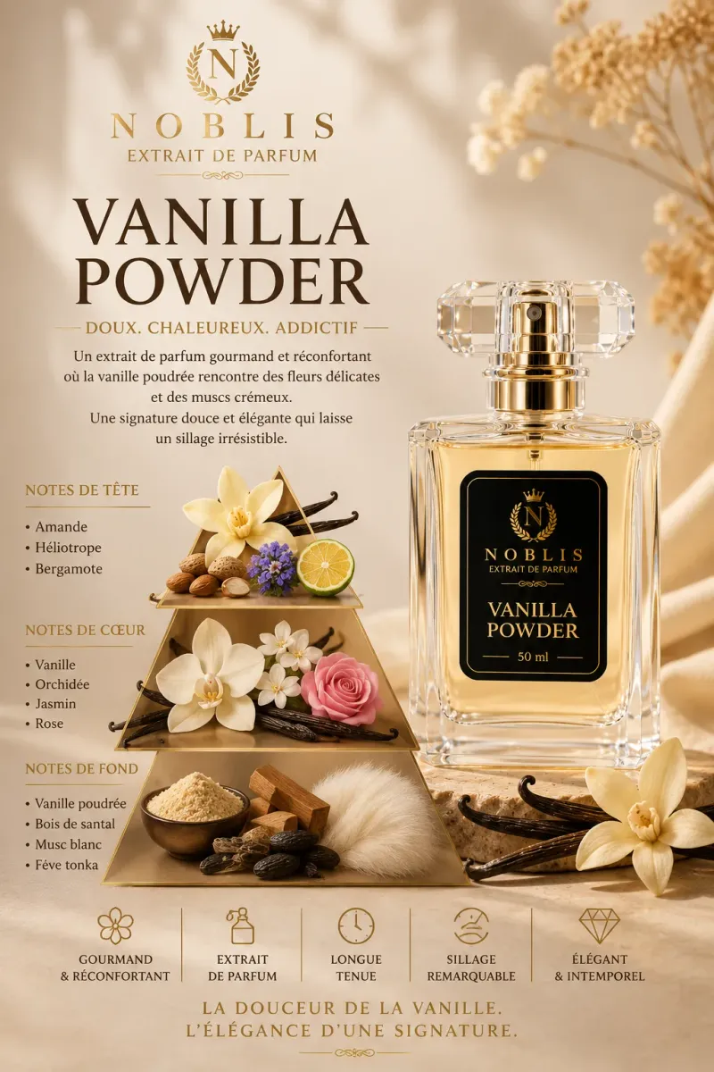 Vanilla Powder – Inspiré par Matière Première | 50 ml