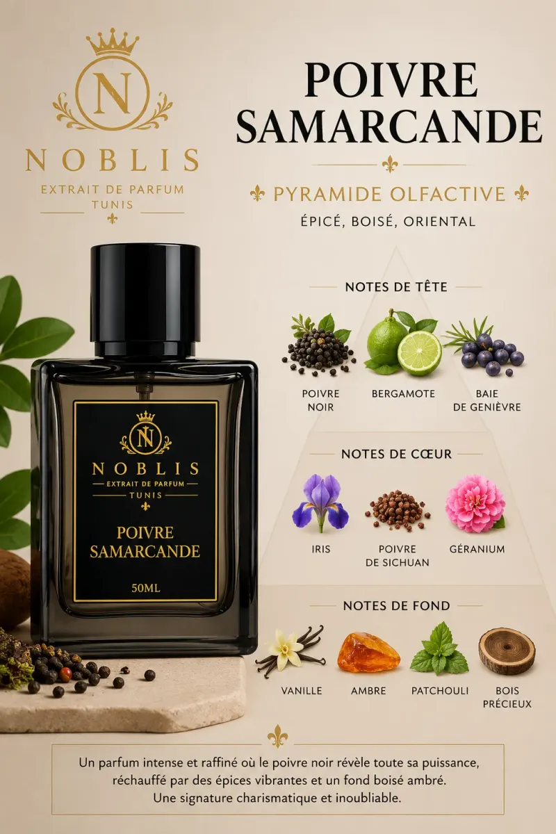 Poivre Samarcande – Parfum Inspiré de Hermès | 50 ml