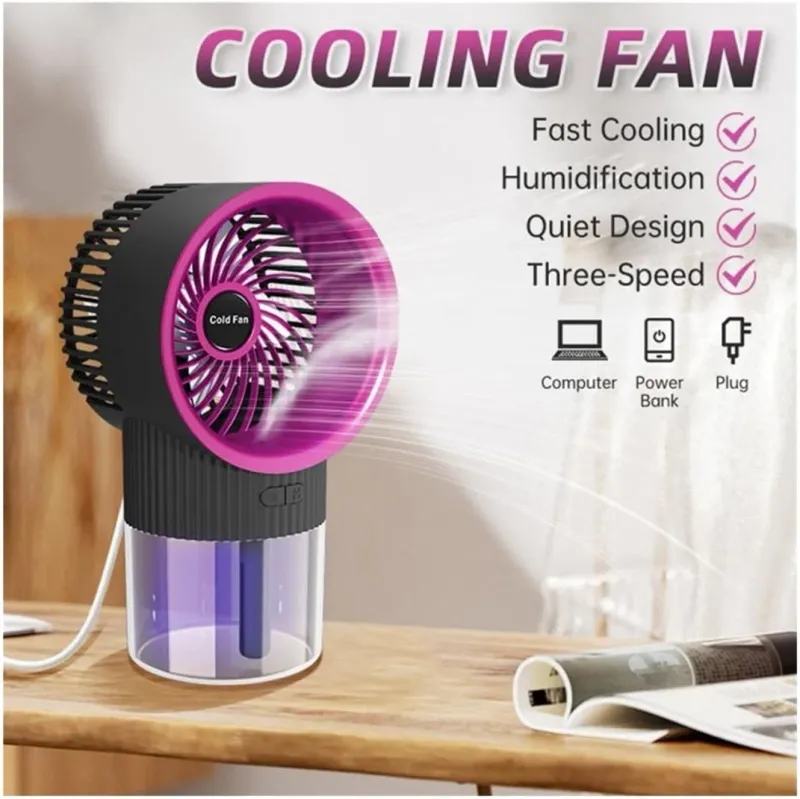 ventilateur brumisateur portable