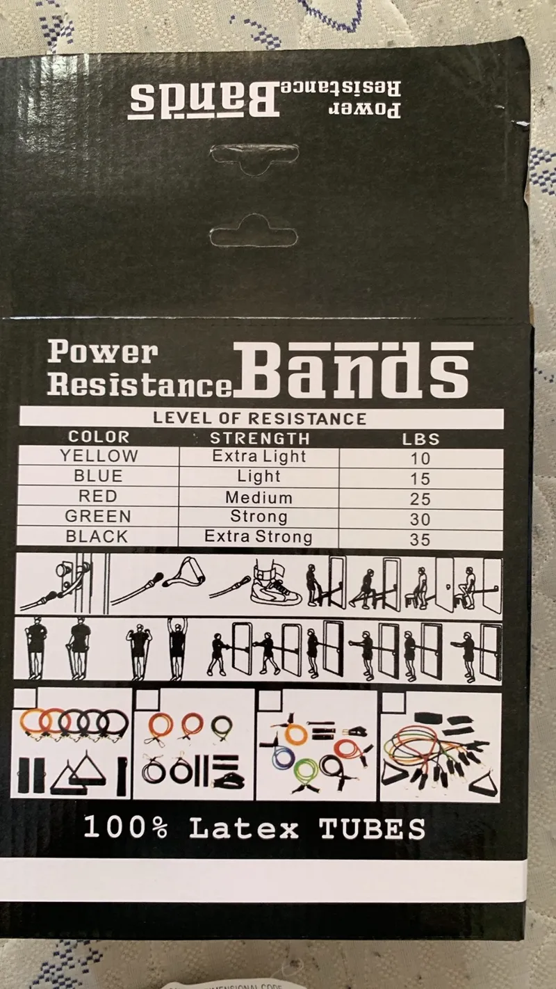 Power resistance bands