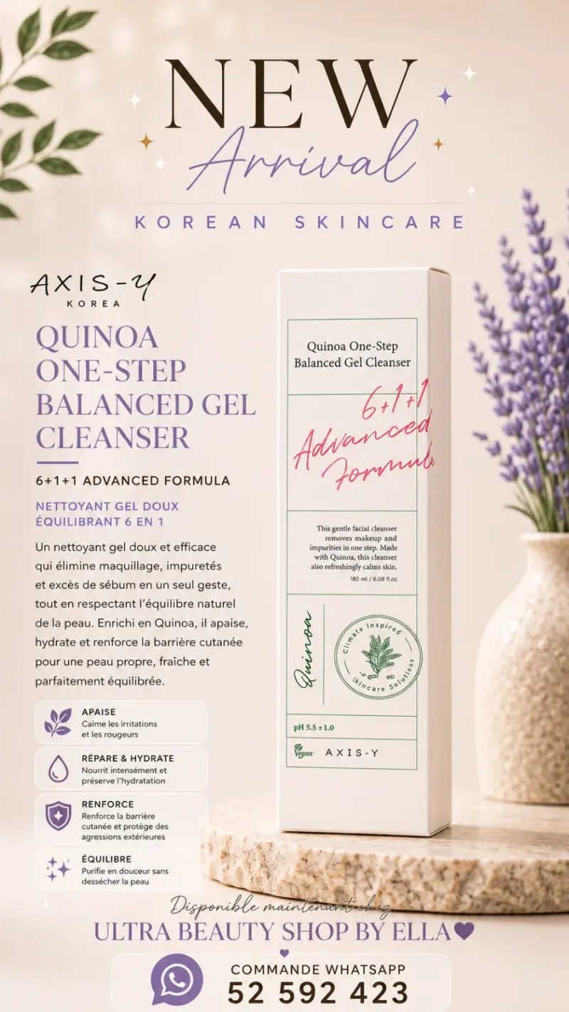 AXIS-Y Quinoa One-Step Balanced Gel Cleanser