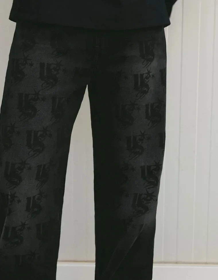 PRINTED JEANS BERSHKA