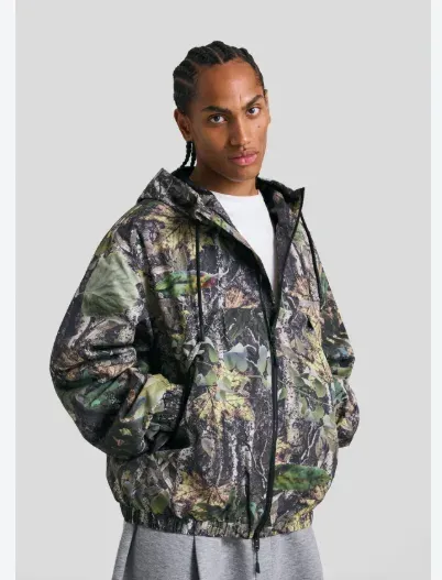 vest bershka camo