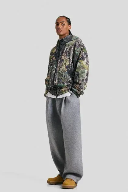 vest bershka camo