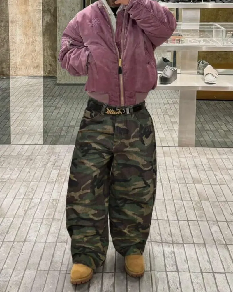 CAMO SUPER BAGGY